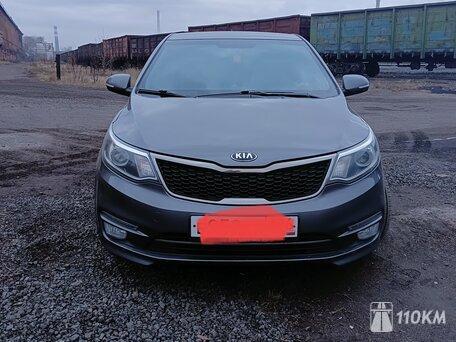 KIA, Rio, 1600, 123, бензин, седан, автомат, передний привод, среднее состояние, левый, серый, 1 290 000 ₽